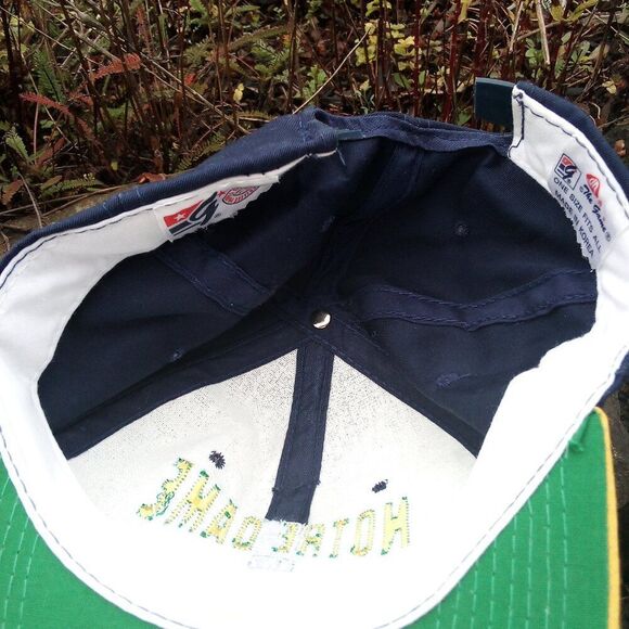 Vintage The Game Notre Dame Fightin Irish Snap Back Hat Broken - Picture 6 of 8